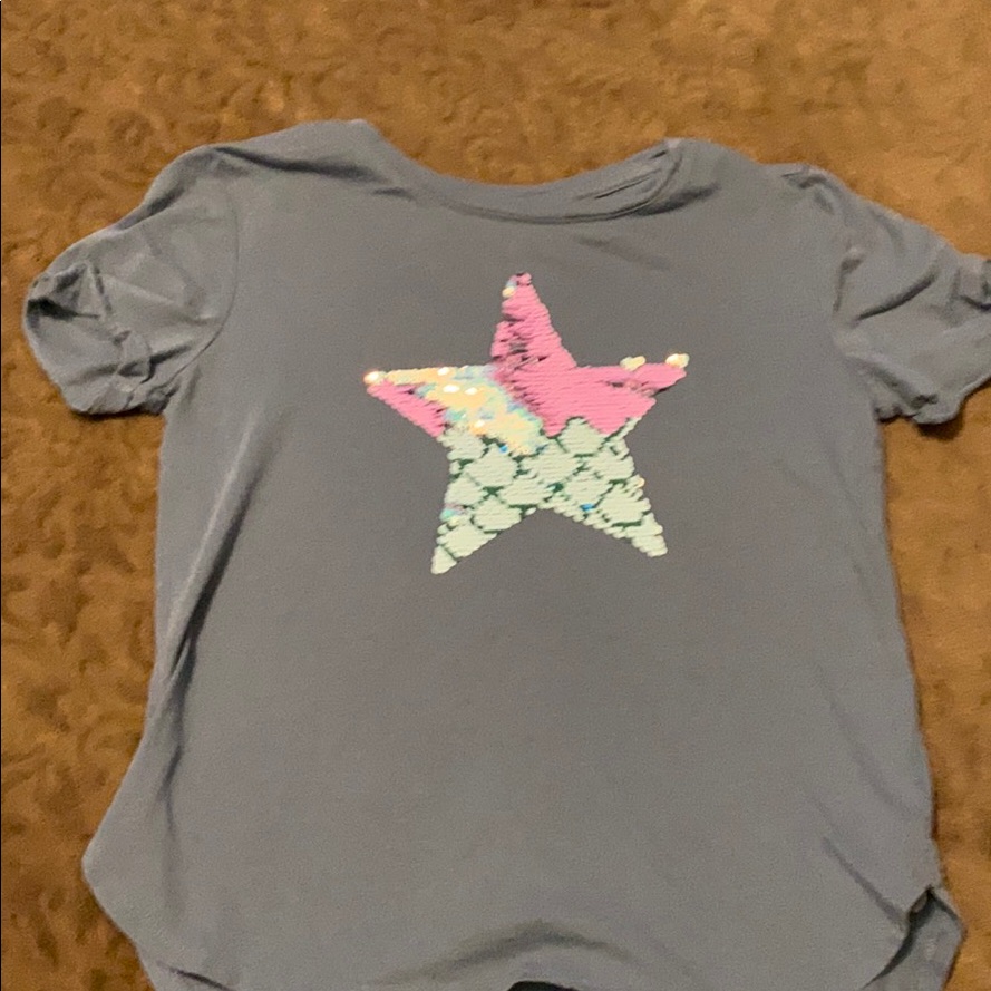 Sequin Star Tee